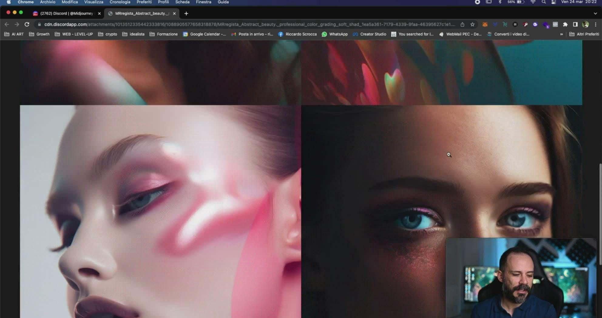图片[5]-Midjourney AI人工智能创建和销售令人惊叹的海报教程-10节课-中英字幕-网创资源