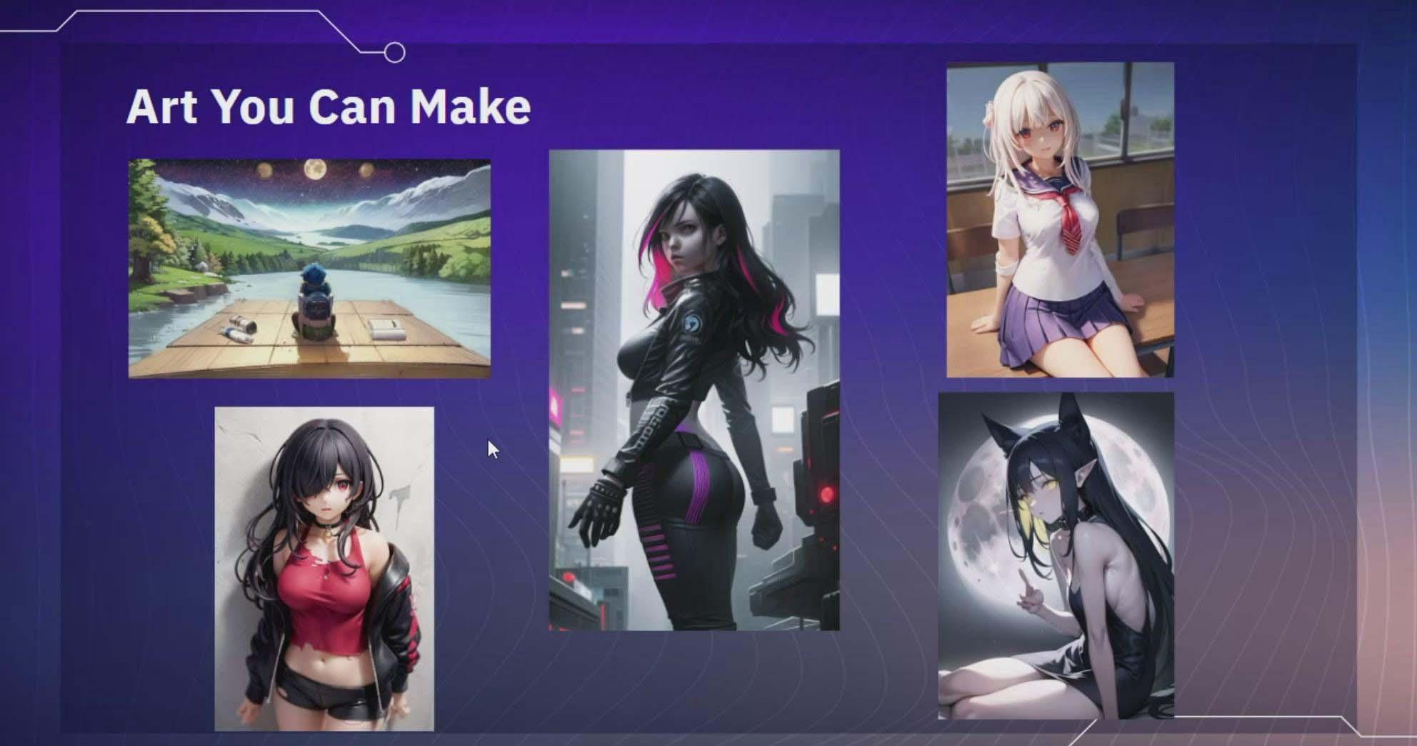 图片[2]-利用Stable Diffusion AI人工智能生成动漫艺术分步教程-14节课-中英字幕-网创资源