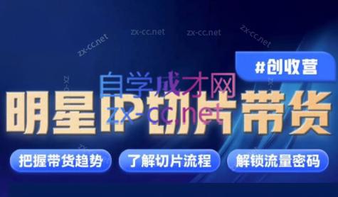 交个朋友·明星IP切片带货爆单营-网创资源