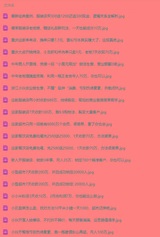 图片[4]-(9607期)真实有效391套商业模式，年入几十到几百万案例解析(电子书+视频+图文)-网创资源