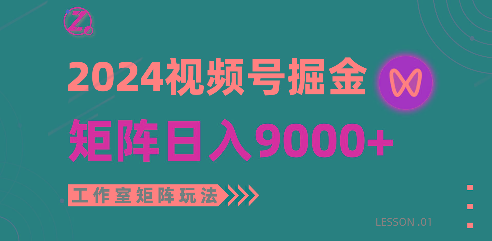 (9709期)【蓝海项目】2024视频号自然流带货，工作室落地玩法，单个直播间日入9000+-网创资源